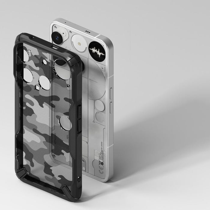 Ringke Fusion X Case for Nothing Phone 3 - Gray and Black