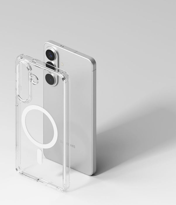 Ringke Fusion Magnetic MagSafe Case for Samsung Galaxy S26+ - Transparent