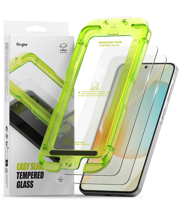 Ringke Easy Slide 2-pack Tempered Glass for Samsung Galaxy A57 5G