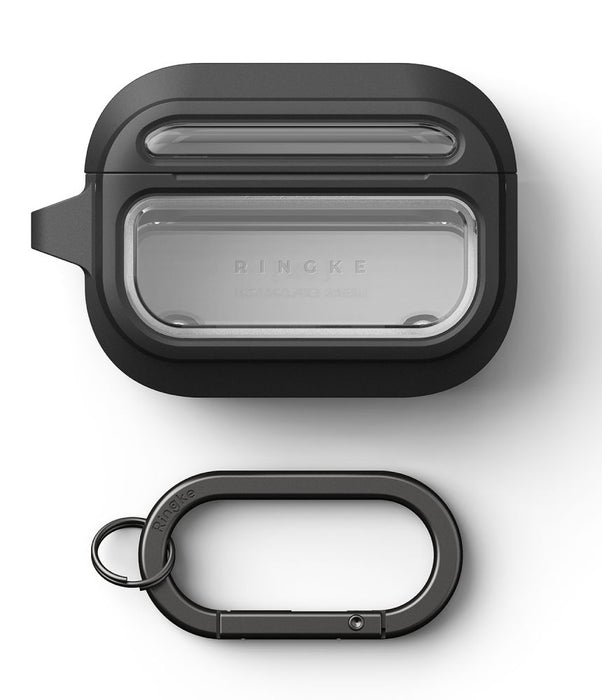 Ringke UX Magnetic Case for AirPods Pro 3 - Black and Clear