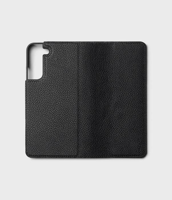 Ringke Folio Signature Flip Leather Case for Samsung Galaxy S22 + (S22 Plus) Black (FSS118R262)