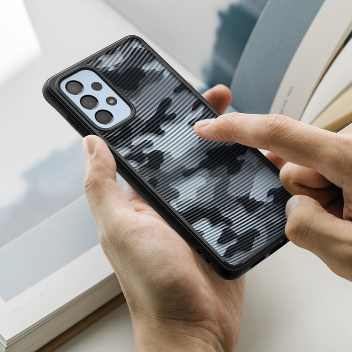 Ringke Fusion Matte tpu case with frame for Samsung Galaxy A73 black