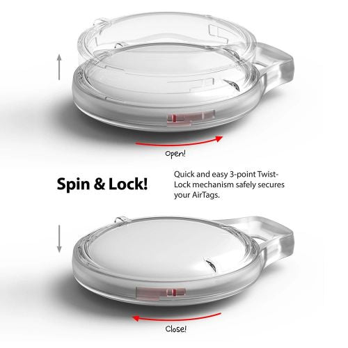Ringke AirTag Case Slim Clear