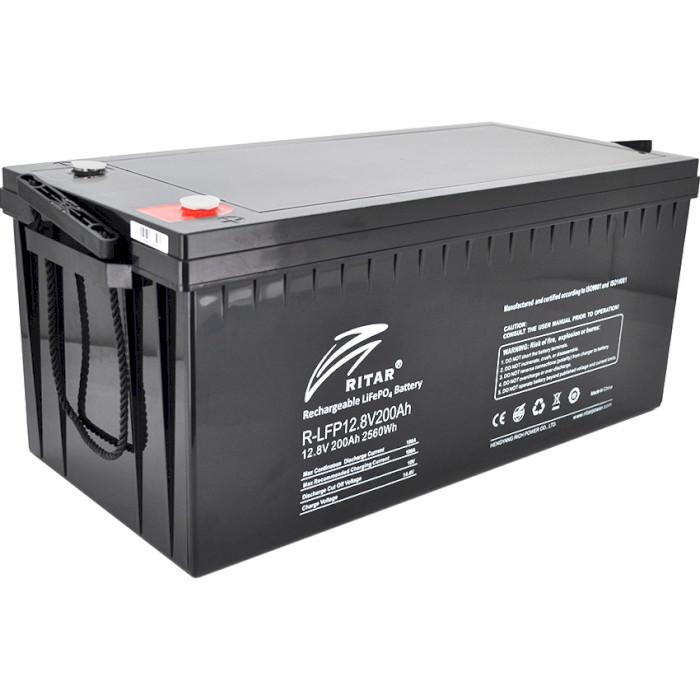 Lithium ion batteries LFP12.8V200AH 12V / 200Ah -522/ 240 /219 mm F12/M8 RITAR