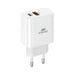 RIVA CASE 220V 20W USB + TYPE-C PS4102 W00 - Зарядни устройства<<<Батерии и фенери<<<Осветление<<<Praktiker&&&Аксесоари
