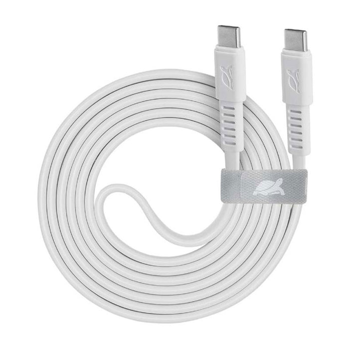 RIVACASE TYPE-C TO TYPE-C 1.2 m WHITE