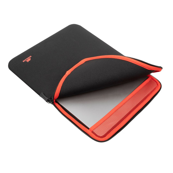 RIVACASE Antishock 5221 MacBook 13 sleeve, vertical, black, dual zippers