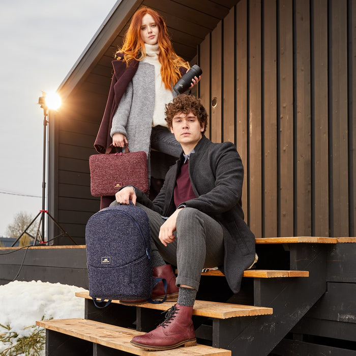 Rivacase 7913 35.6 cm (14") Sleeve case Burgundy