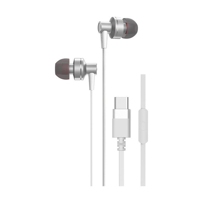 Stereo headphones RIVERSONG SPIRIT T+ TYPE-C WH