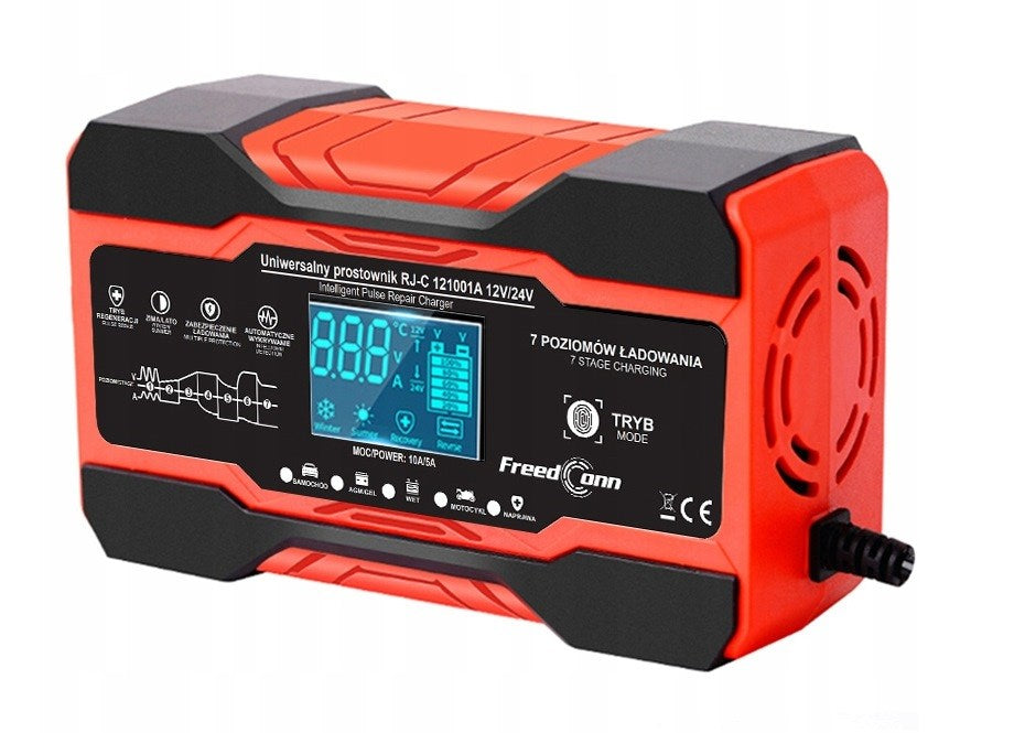 FreedConn RJ-C 121001A 12V, 10A /24V 5A battery charger