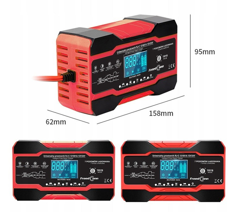 FreedConn RJ-C 121001A 12V, 10A /24V 5A battery charger