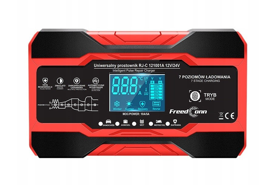 FreedConn RJ-C 121001A 12V, 10A /24V 5A battery charger
