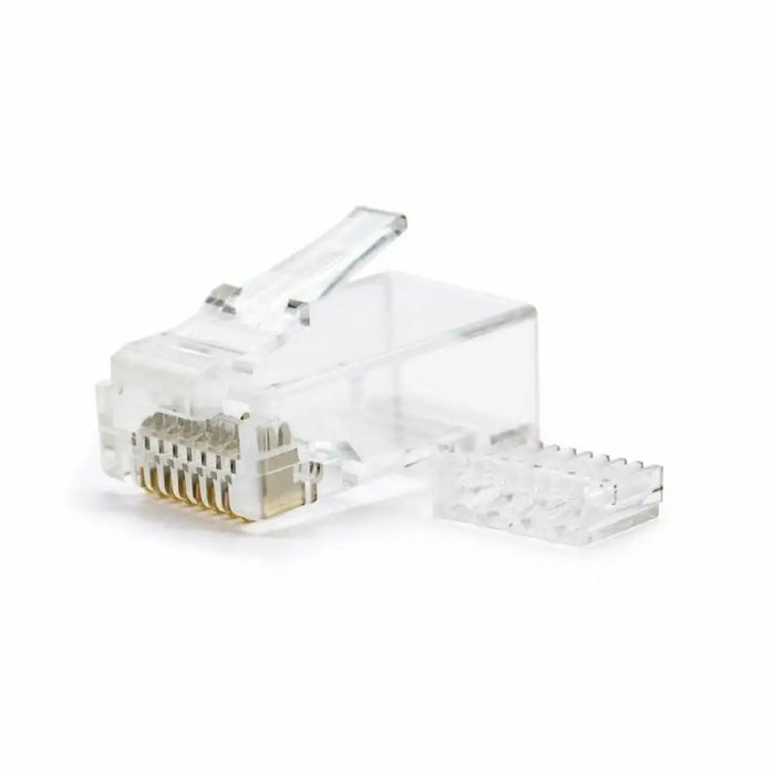 RJ45 Connector NANOCABLE 10.21.0201-100 Transparent - Компютър Кабели и адаптери<<<Компютри|