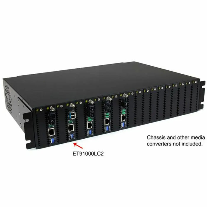 RJ45 to Fiber Optics Converter Startech ET91000LC2 - Компютър Мрежи и компоненти<<<Компютри|