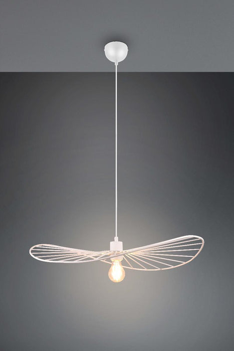 CHAPEAU PENDANT 1XE27 METAL WHITE RL