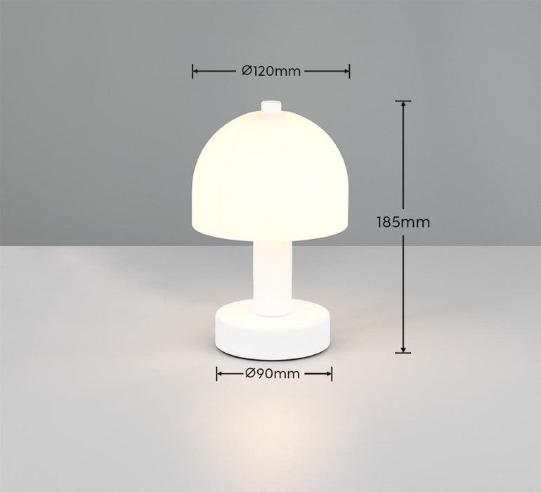 TABLE LAMP GLENN 1XE14 WHITE RL