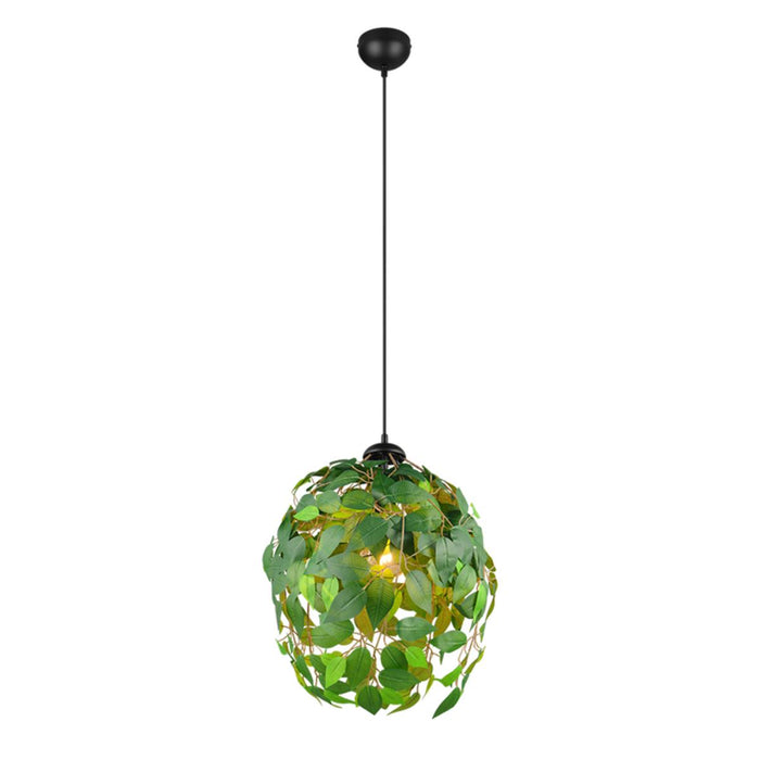 PENDULUM LEAVY 1XE27 GREEN RL