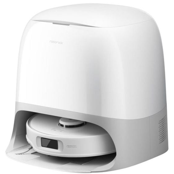 Robot vacuum cleaner Roborock Qrevo Curv 5A1, White