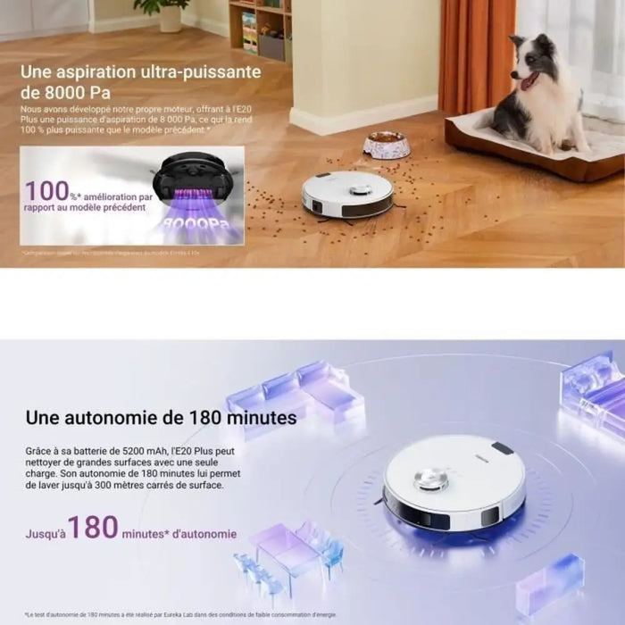 Robot Vacuum Cleaner Eureka - Почистване Прахосмукачки И Гладене<<<Дом Градина<<<BigBuy&&&Прахосмукачки и