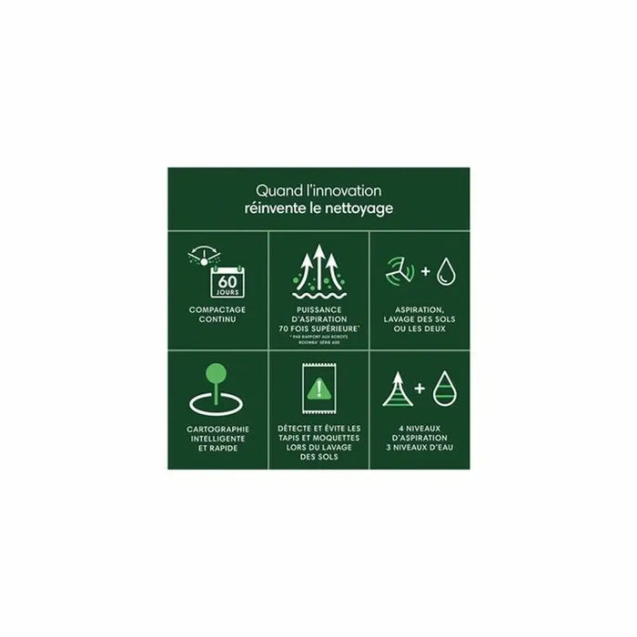 Robot Vacuum Cleaner iRobot - Почистване Прахосмукачки И Гладене<<<Дом Градина<<<BigBuy&&&Прахосмукачки и