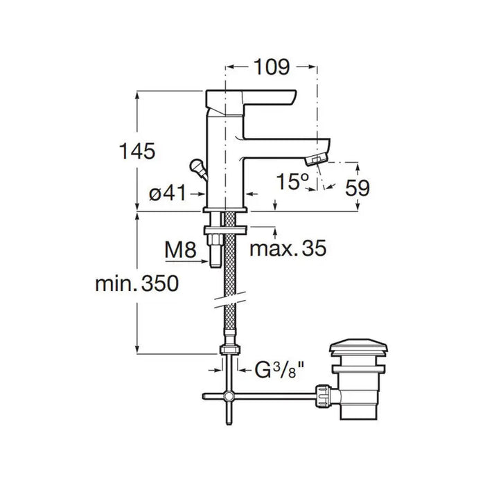 ROCA SAONA MIXER - Смесители<<<Смесители и душове<<<Баня<<<Praktiker&&&Единични смесители<<<Смесители и
