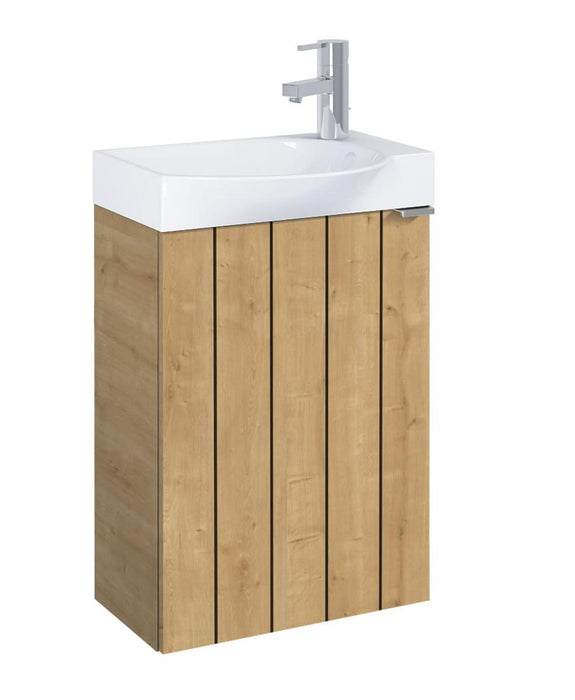 LOWER BATHROOM CABINET UNIK 45 LIGHT OAK