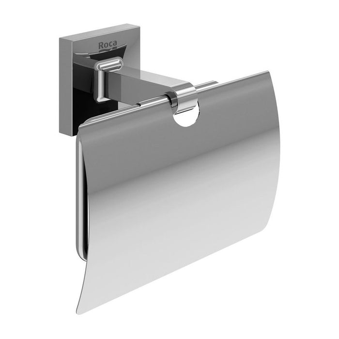 TOILET PAPER DISPENSER WITH LID ROCA CUBICA