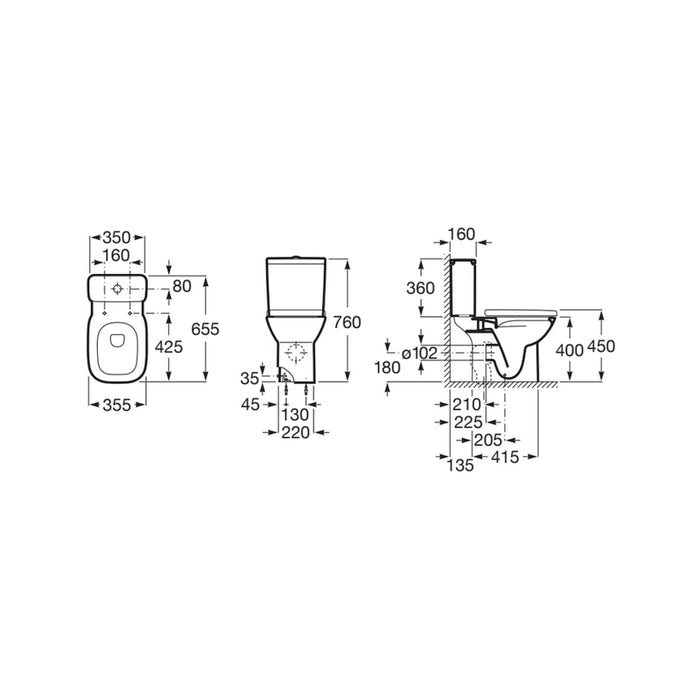 ROCA DEBBA MONOBLOCK