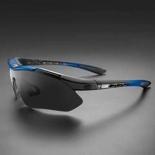Rockbros 10007 polarizing cycling glasses - black and blue - Sport products<<<HurtelXML