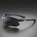 Rockbros 10007 polarizing cycling glasses - black and blue - Sport products<<<HurtelXML