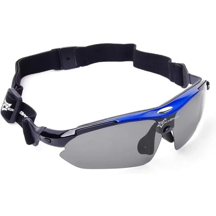 Rockbros 10007 polarizing cycling glasses - black and blue - Sport products<<<HurtelXML