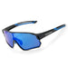 Rockbros 14110009001 polarized cycling glasses for children 8-14 years old - black and blue - Sport products<<<HurtelXML