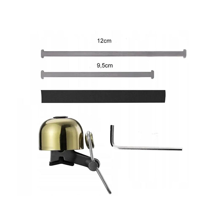 Rockbros 15-1BG retro bicycle bell - gold - Sport products<<<HurtelXML