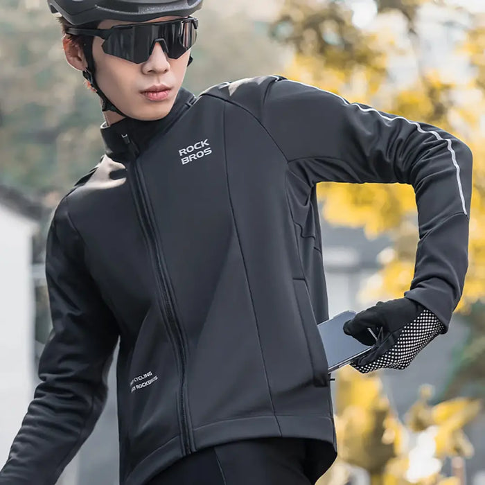 Rockbros 15400002005 long sleeve cycling jersey autumn/winter XXL - black - Sport products<<<HurtelXML
