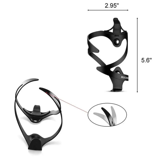 Rockbros 2017-11ABK Aluminum Bike Bottle Holder - Black - Sport products<<<HurtelXML&&&HandlesSIR-UCH<<<Bicycles