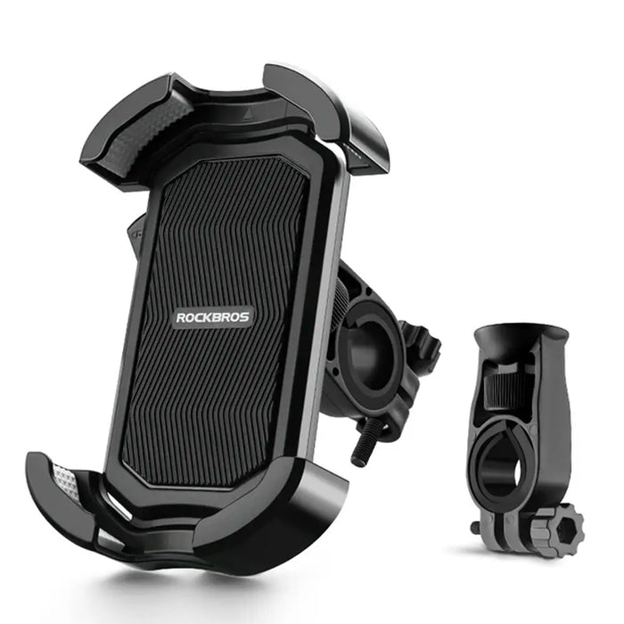 Rockbros 25210032001 Bike Phone Holder for Handlebars - Black - Cell phone