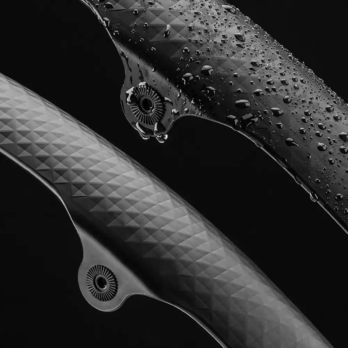 Rockbros 28210007001 bicycle fender universal adjustable - black - Sport