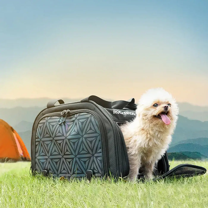 Rockbros 30140028001 transport bicycle bag for cats and dogs - black - Sport products<<<HurtelXML