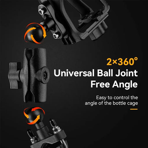 Rockbros 31210008002 handlebar bottle holder - black - Sport products<<<HurtelXML