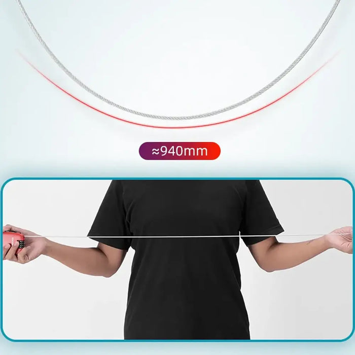 Rockbros 32420981001 bicycle lock with retractable cable - red - Sport products<<<HurtelXML