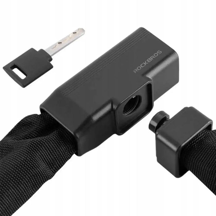 Rockbros 32430708001 bicycle lock with key 0.97 m - black - Sport products<<<HurtelXML