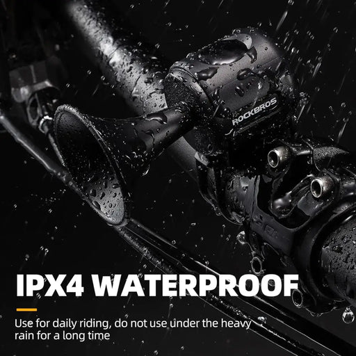 Rockbros 34210002001 electronic bicycle bell - black - Sport products<<<HurtelXML