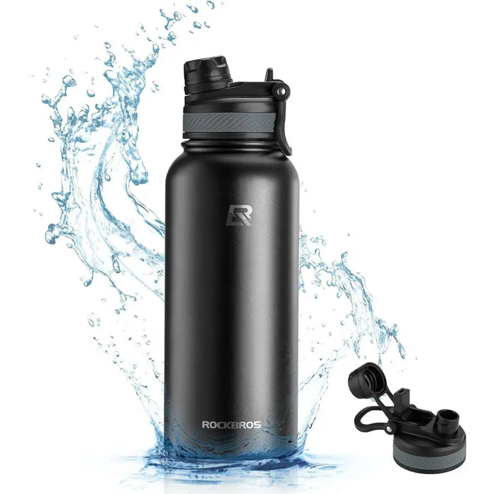 Rockbros 35210029001 thermal bottle for bicycle drinks 550 ml - black - Sport products<<<HurtelXML