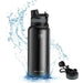 Rockbros 35210029001 thermal bottle for bicycle drinks 550 ml - black - Sport products<<<HurtelXML