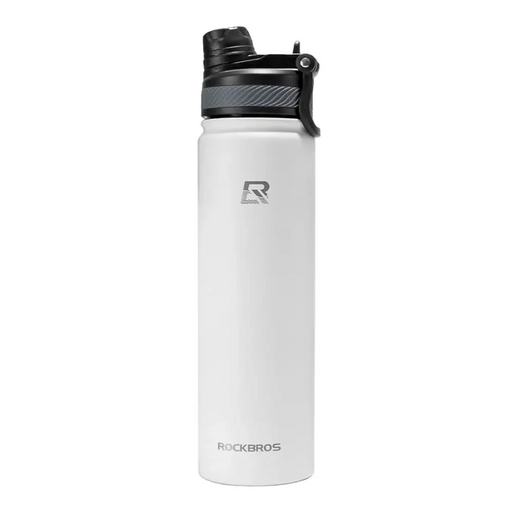 Rockbros 35210029006 thermal bicycle bottle for drinks 650 ml - white - Sport products<<<HurtelXML