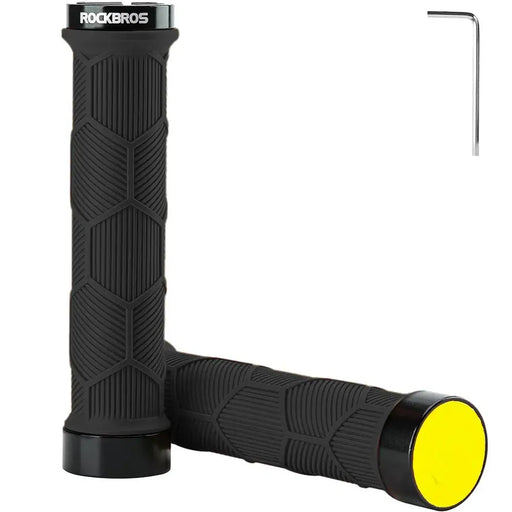 Rockbros 40720007001 bicycle grips with reflector - black - Sport products<<<HurtelXML