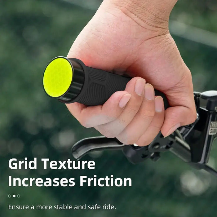 Rockbros 40720007001 bicycle grips with reflector - black - Sport products<<<HurtelXML