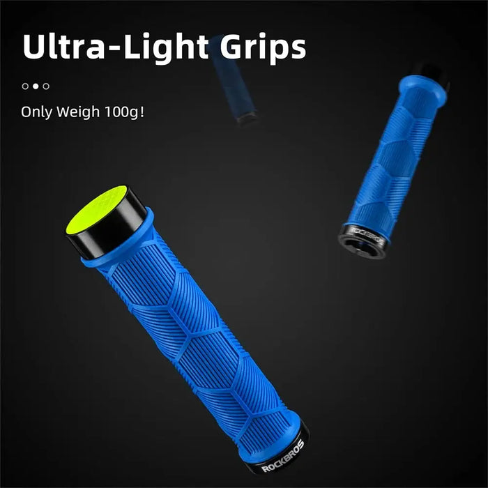 Rockbros 40720007003 bicycle grips with reflector - blue - Sport products<<<HurtelXML