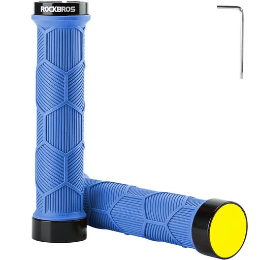 Rockbros 40720007003 bicycle grips with reflector - blue - Sport products<<<HurtelXML