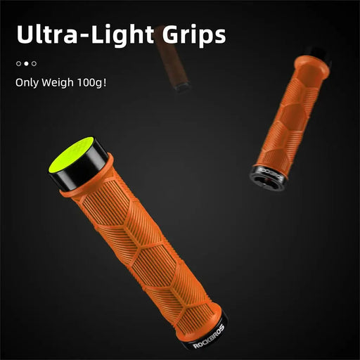 Rockbros 40720007004 bicycle grips with reflector - orange - Sport products<<<HurtelXML